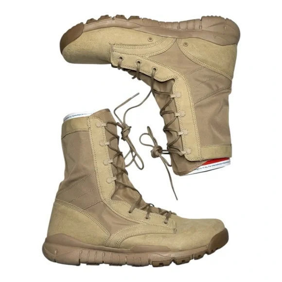 NIKE SFB Khaki Canvas Field Tactics Boots Size 13 329798-221 - Picture 3 of 7